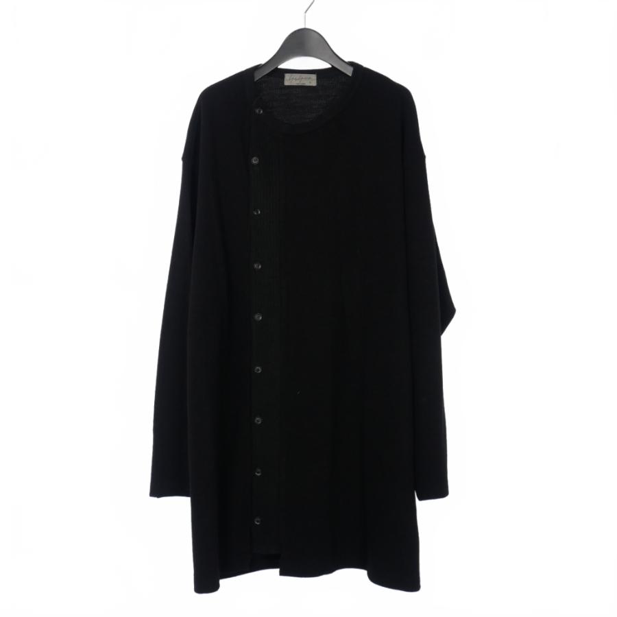 Yohji Yamamoto Pour homme ノーカラーニットコート 【公式通販】