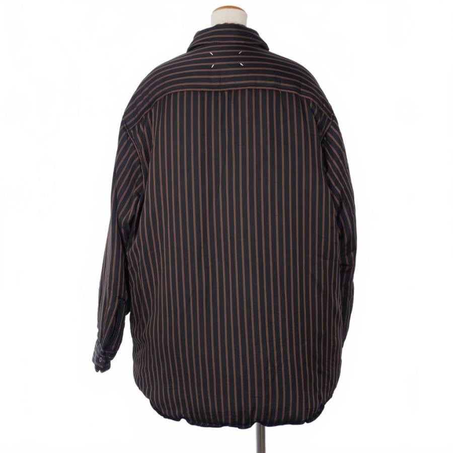 メゾンマルジェラ Maison Margiela 23AW 中綿シャツ ストライプ サイズ