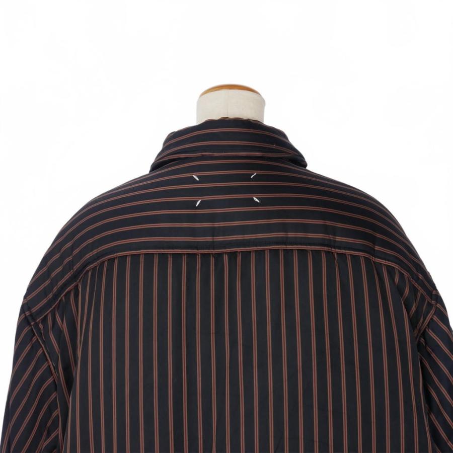 メゾンマルジェラ Maison Margiela 23AW 中綿シャツ ストライプ サイズ