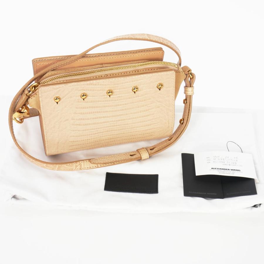 アレキサンダーワン ALEXANDER WANG パイソンペリカン ショルダー 