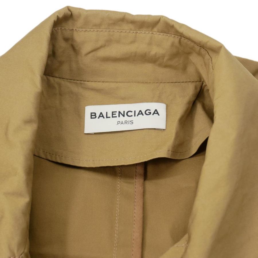 BALENCIAGA バレンシアガ 11AW襟切り替えボンディングコート44 BALENCIAGA コート BALENCIAGA バレンシアガ 11AW襟切り替え