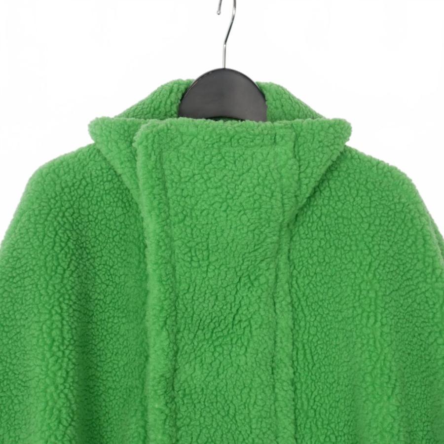 ウェルダン WE11DONE ハイネックボアコート ロング丈 緑 S グリーン WD  
