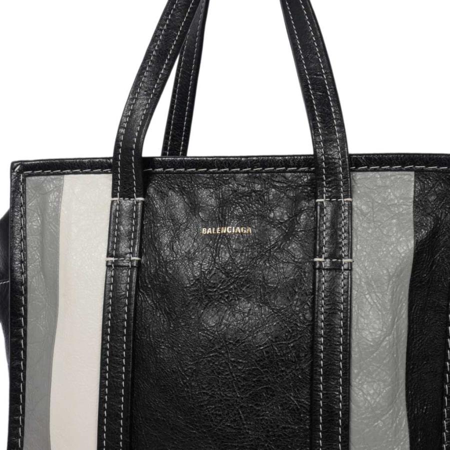 【美品】バレンシアガ 2way ショッパー トートバッグ レザー 黒 斜め掛け バレンシアガ バザール ショッパーXS ハンドバッグ 452458 ブラック