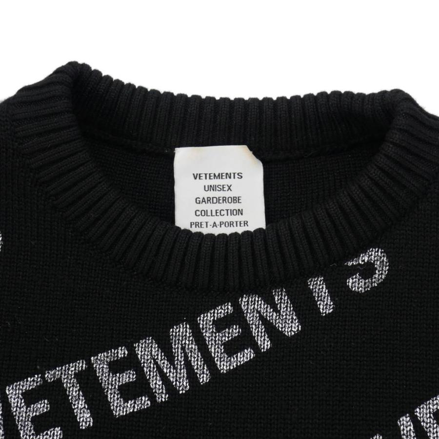 ヴェトモン ベトモン VETEMENTS グリッター モノグラム ロゴ