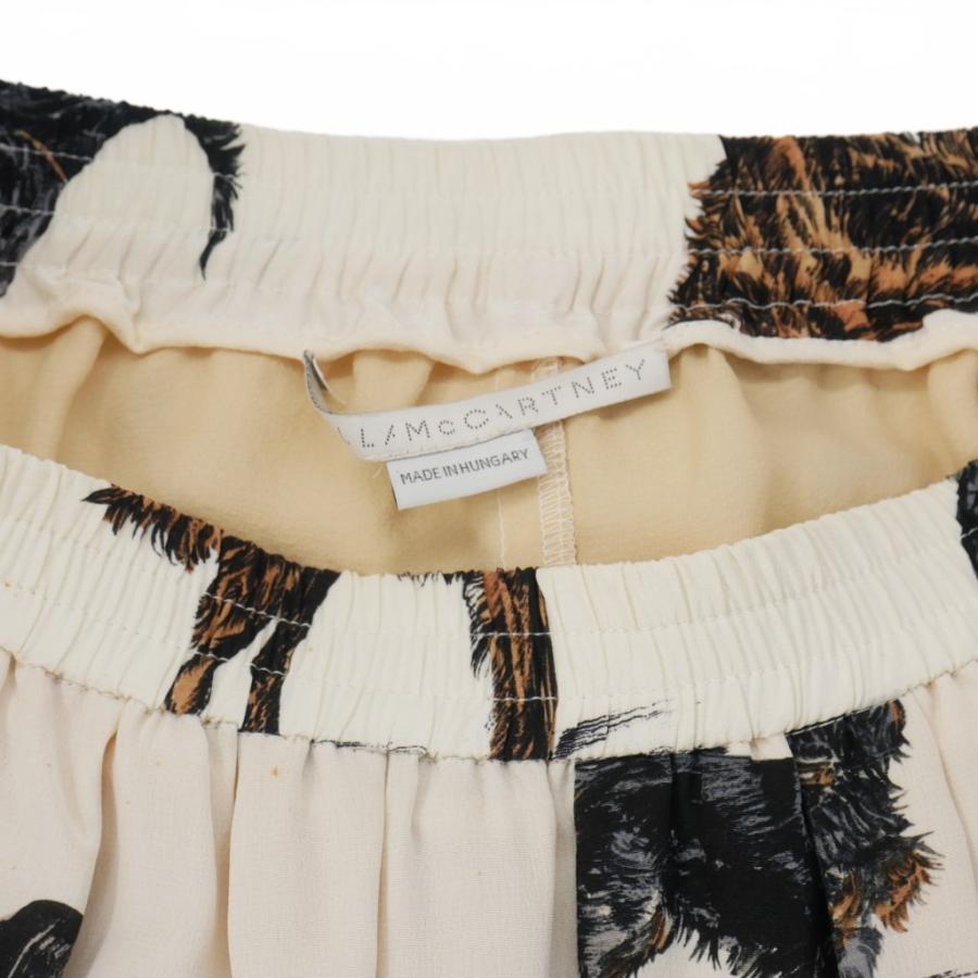 ステラマッカートニー STELLA McCARTNEY 犬モチーフ プリント シルク
