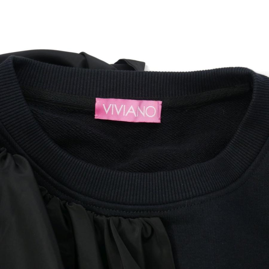 ヴィヴィアーノ VIVIANO 24AW ラッフル スウェット トレーナー