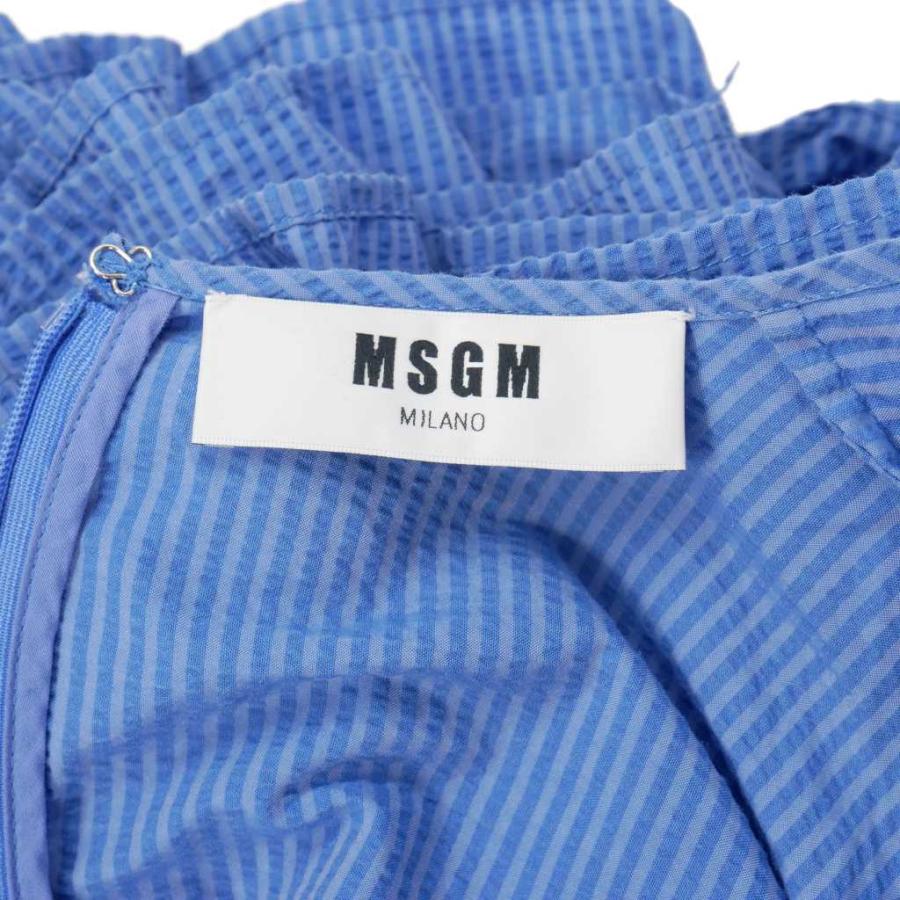 エムエスジーエム MSGM フレアスリーブ ブラウス シャツ 長袖 