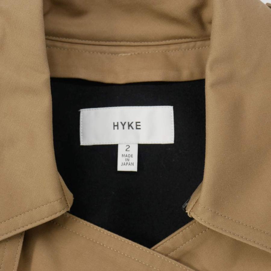 ハイク HYKE ライナー付き トレンチコート 2 ベージュ 203-170005 022