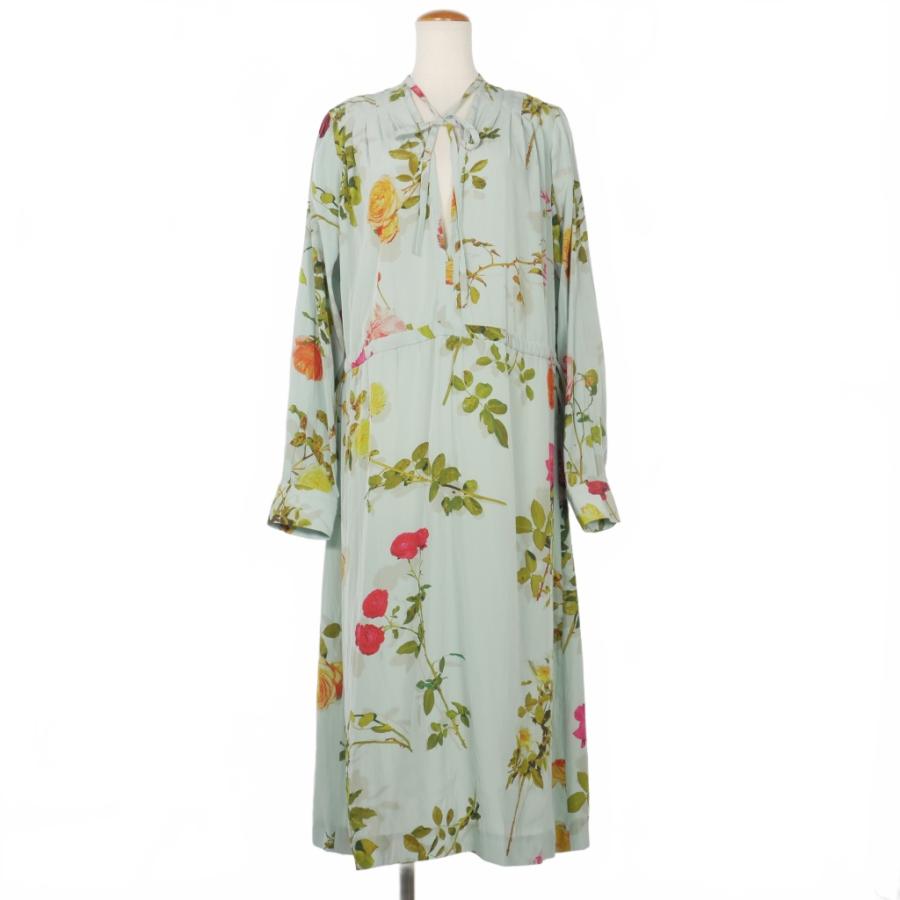ドリスヴァンノッテン DRIES VAN NOTEN フローラルプリント ミディ丈 