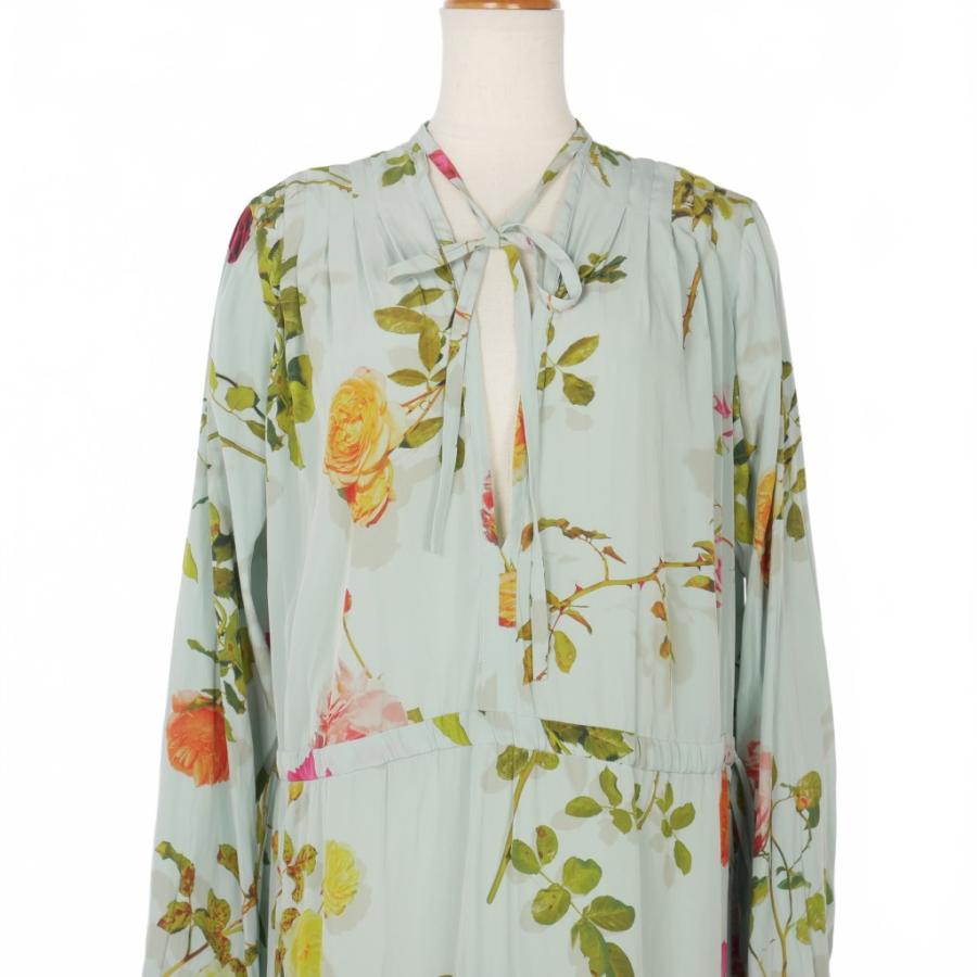 ドリスヴァンノッテン DRIES VAN NOTEN フローラルプリント ミディ丈 