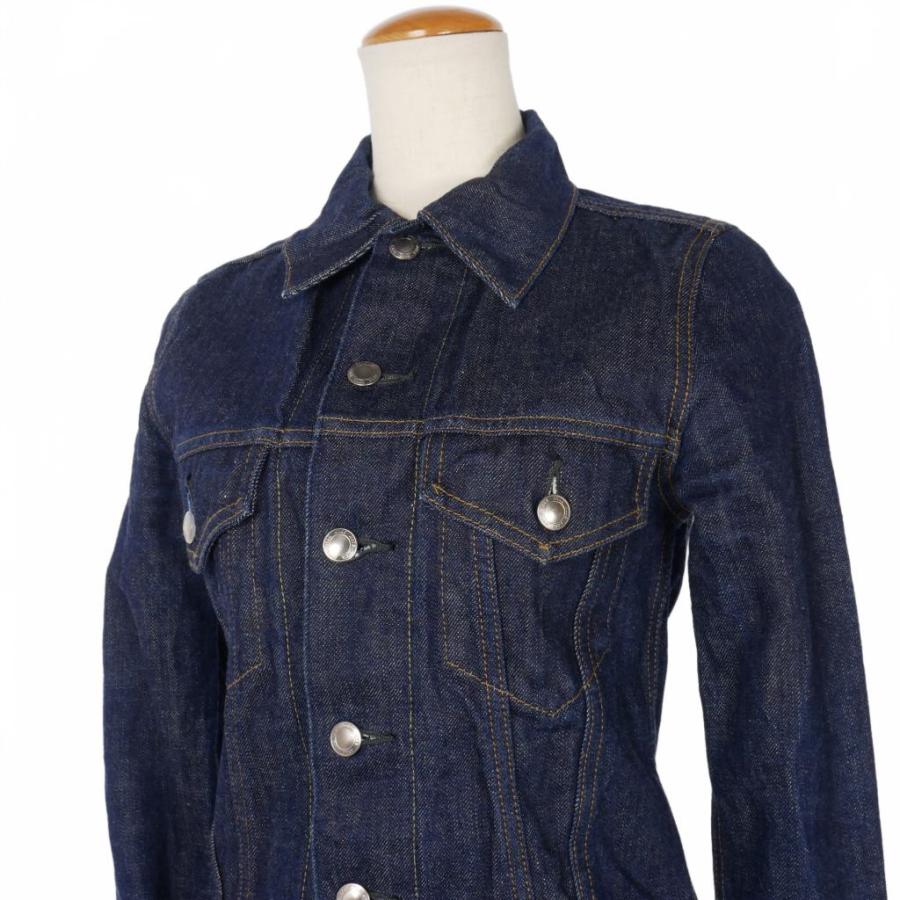 【美品】HYKE ハイク デニムジャケット　Type3 ブルー Size3 ハイク HYKE TYPE3 デニムジャケット 1 インディゴ 青 ブルー