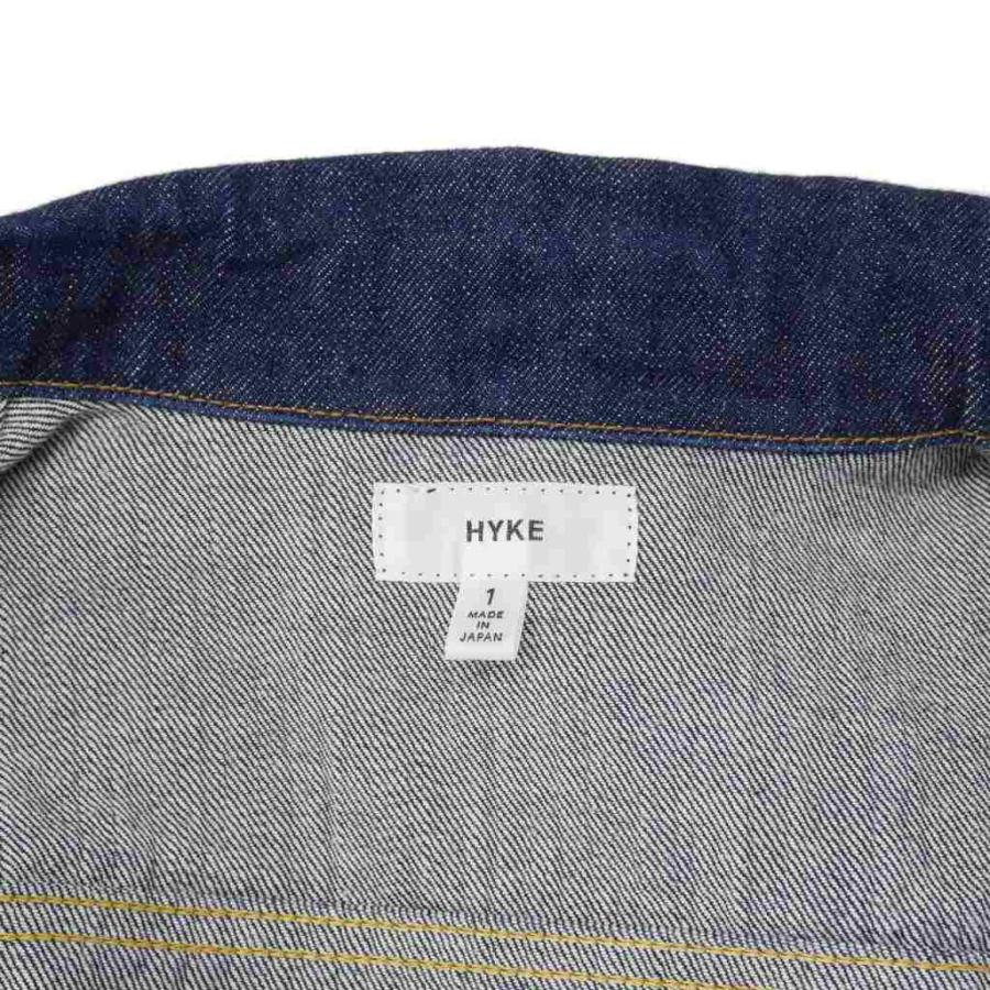 ハイク HYKE TYPE3 デニムジャケット 1 インディゴ 青 ブルー