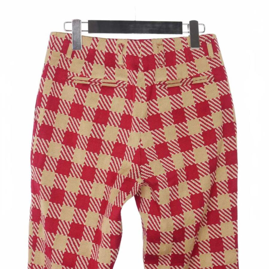 ドリスヴァンノッテン DRIES VAN NOTEN チェック ストレートパンツ 36  