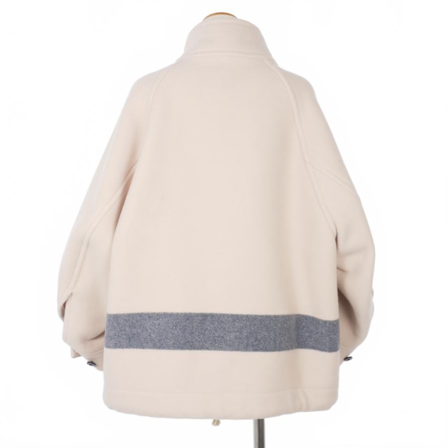 未使用品 ハイク HYKE DOUBLE FACE DUFFLE JACKET ダブルフェイス