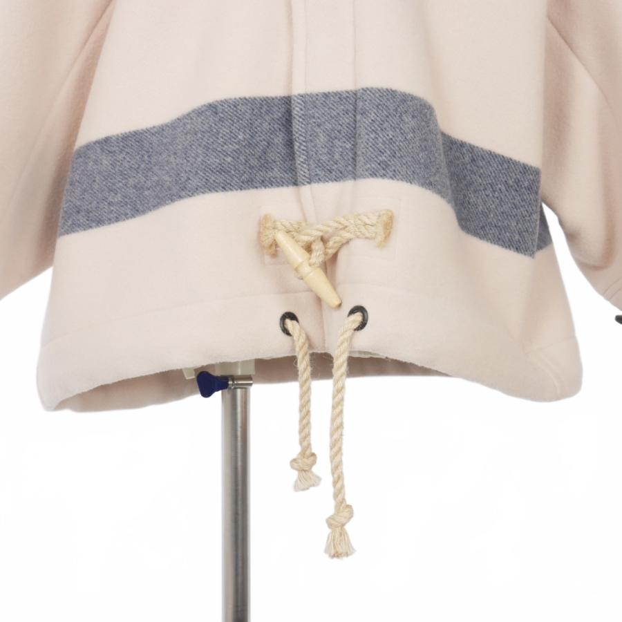 未使用品 ハイク HYKE DOUBLE FACE DUFFLE JACKET ダブルフェイス