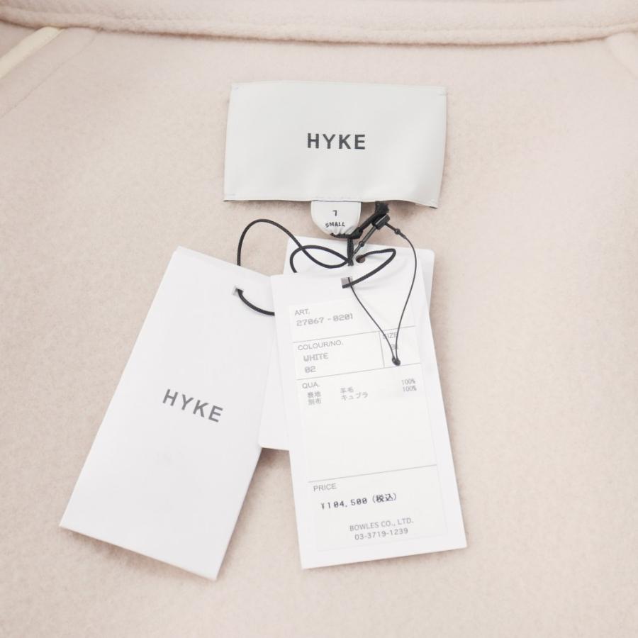 未使用品 ハイク HYKE DOUBLE FACE DUFFLE JACKET ダブルフェイス