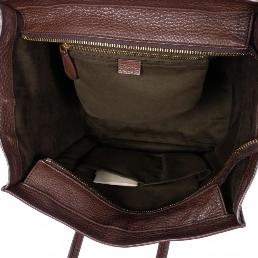 CELINE ダークブラウン ハンドバッグ CELINE（セリーヌ） トートバッグ アニタ ブラウン レディース CELINE