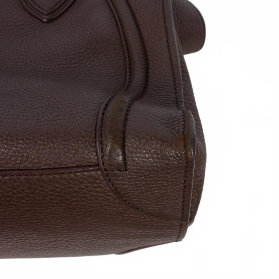 CELINE（セリーヌ） ラゲージ ミニショッパー ハンドバッグ グレイン