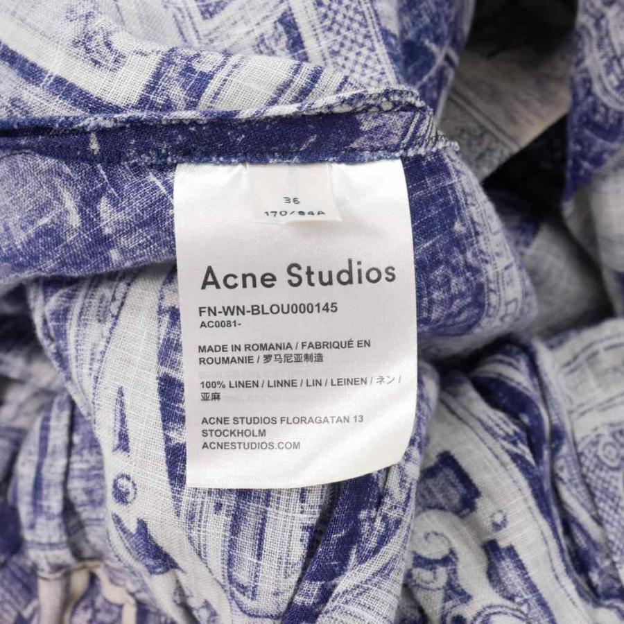 アクネ ストゥディオズ Acne Studios シアタープリント バックボタン