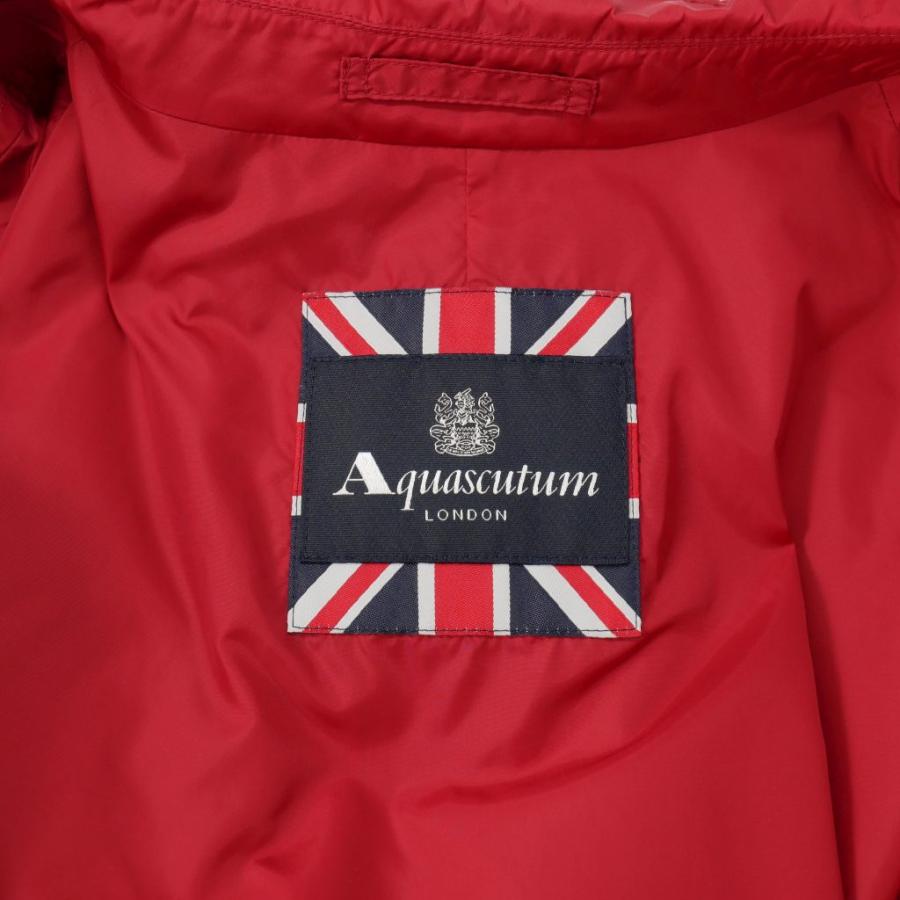 アクアスキュータム AQUASCUTUM パッカブル ナイロン トレンチコート