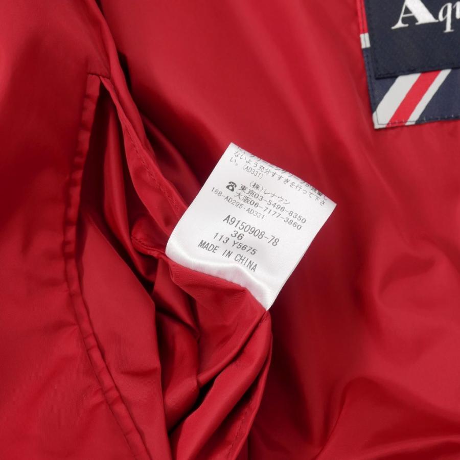 アクアスキュータム AQUASCUTUM パッカブル ナイロン トレンチコート