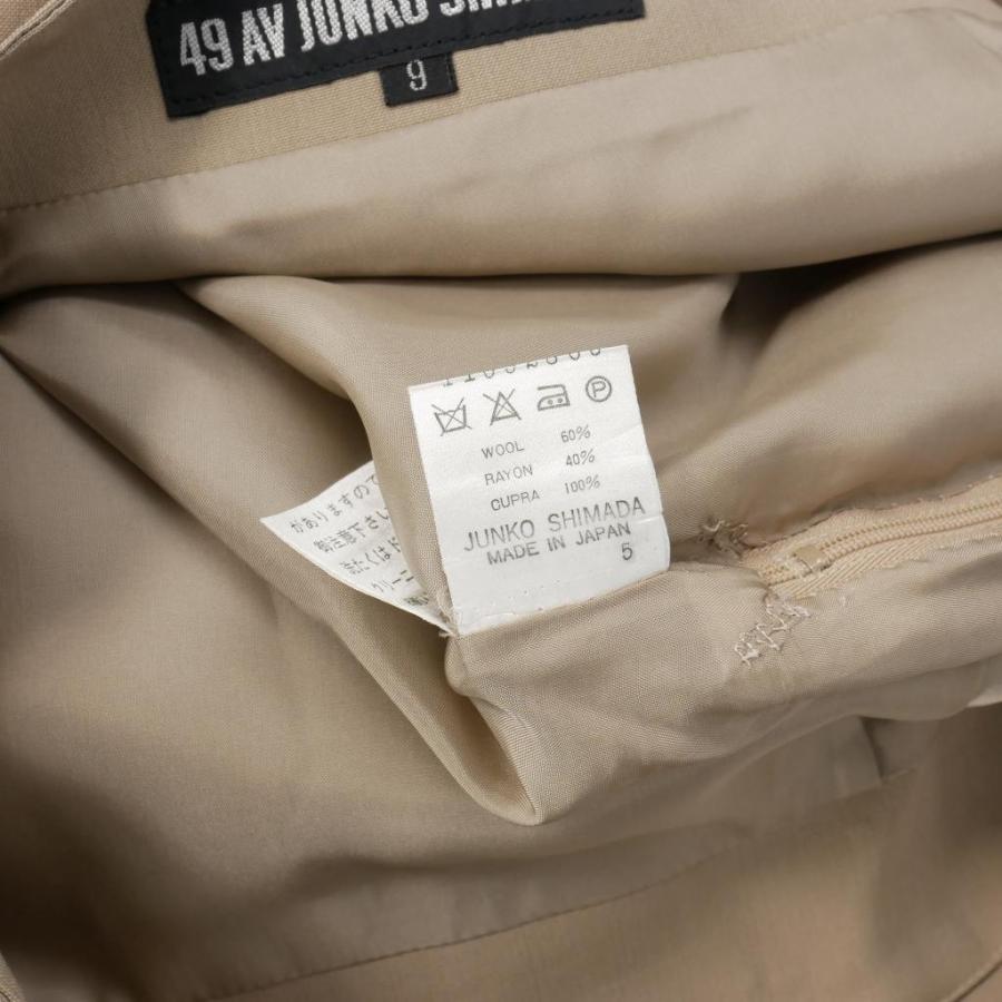 49アベニュー ジュンコシマダ 49AV.セットアップ ジャケット スカート 49アベニュー ジュンコシマダ 49AV. junko shimada ノーカラー