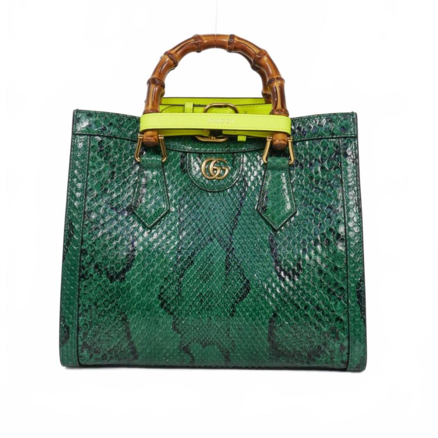 GUCCI（グッチ） ダイアナ パイソン スモール ハンドバッグ ショルダー