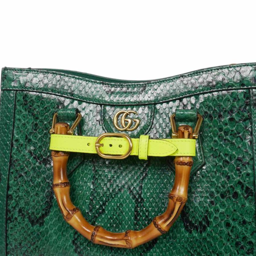 GUCCI（グッチ） ダイアナ パイソン スモール ハンドバッグ ショルダー