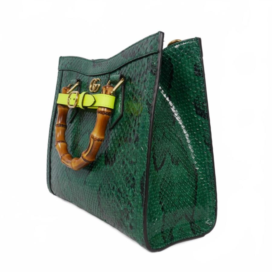 GUCCI（グッチ） ダイアナ パイソン スモール ハンドバッグ ショルダー