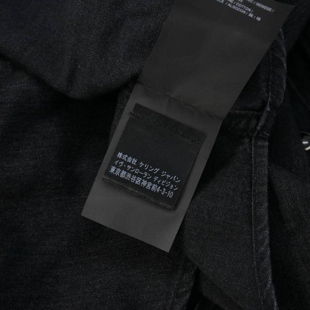 サンローラン パリ SAINT LAURENT PARIS デニムシャツ 長袖 Mサイズ