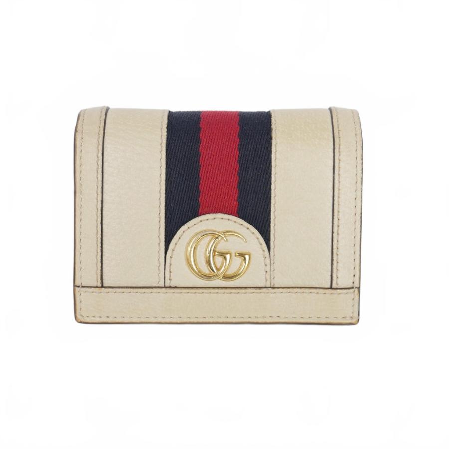 GUCCI（グッチ） ミニウォレット オフィディア 二つ折り財布 GGロゴ