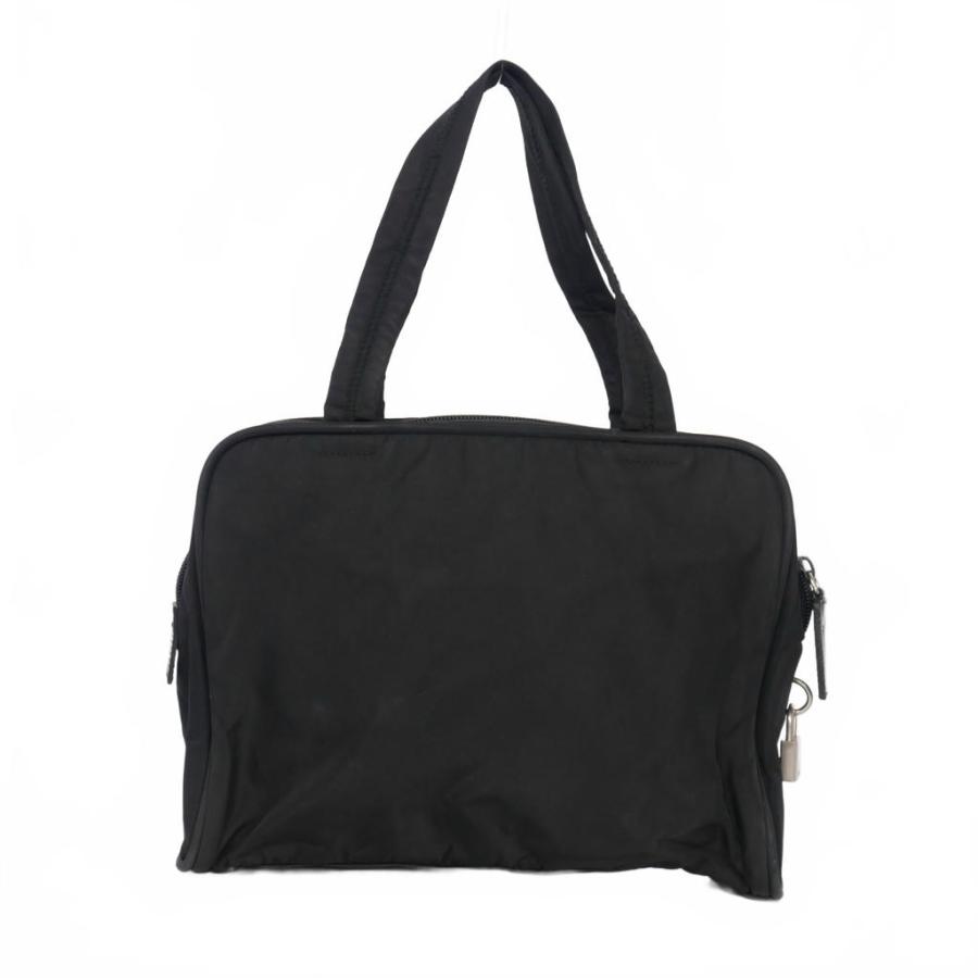 PRADA（プラダ） 三角プレート テスート ハンドバッグ スクエア