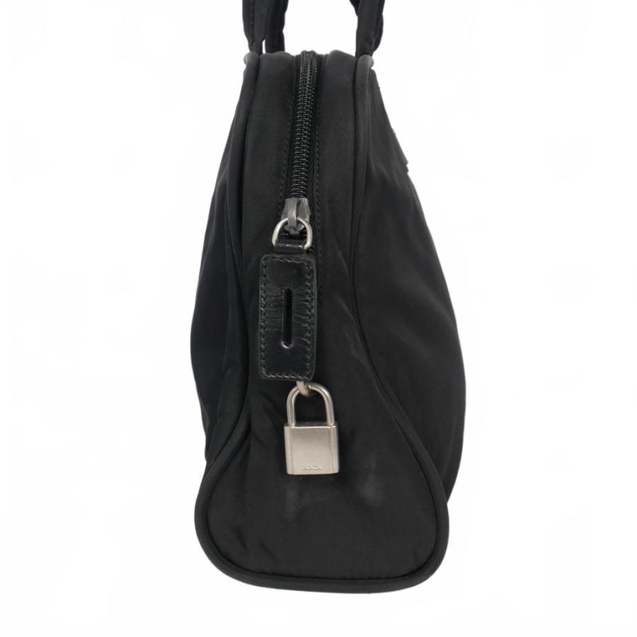 PRADA（プラダ） 三角プレート テスート ハンドバッグ スクエア  