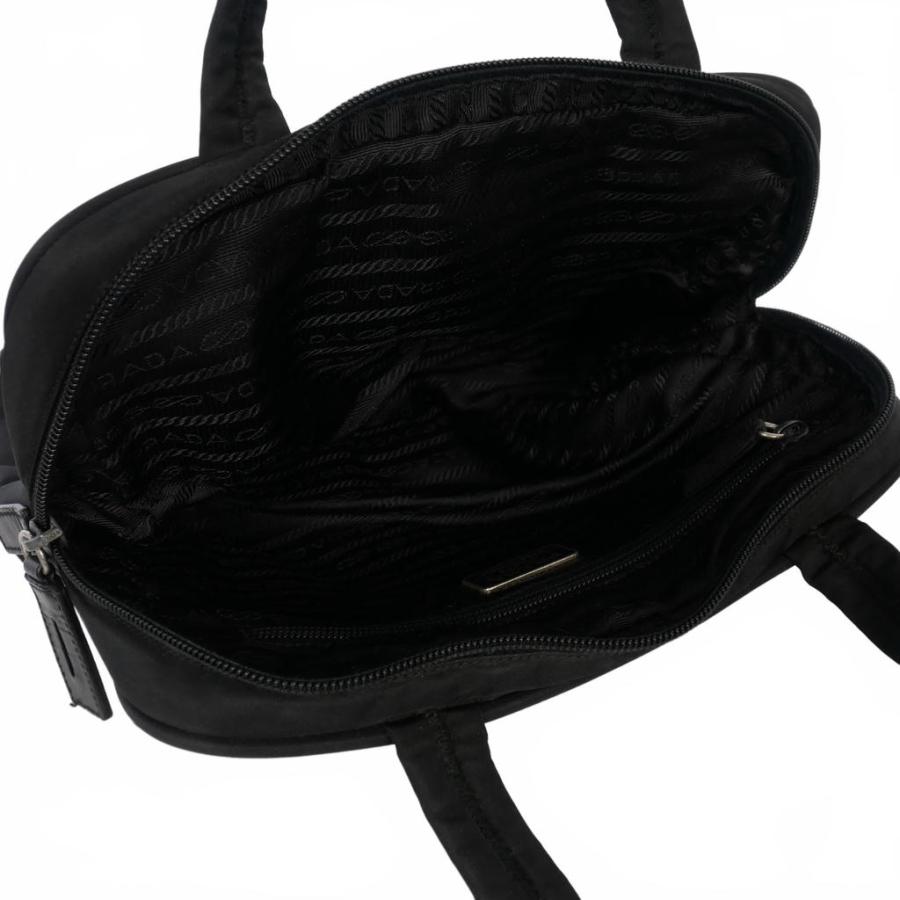 PRADA（プラダ） 三角プレート テスート ハンドバッグ スクエア