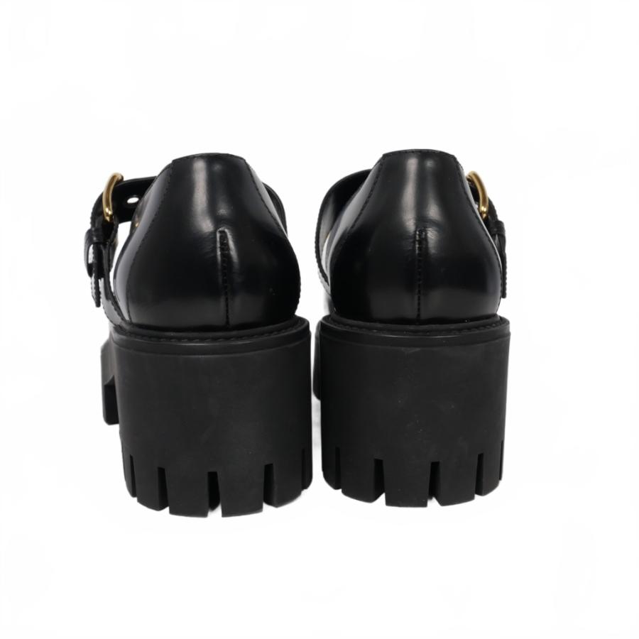 GUCCI（グッチ） ホースビット ストラップ レザー ローファー メリー