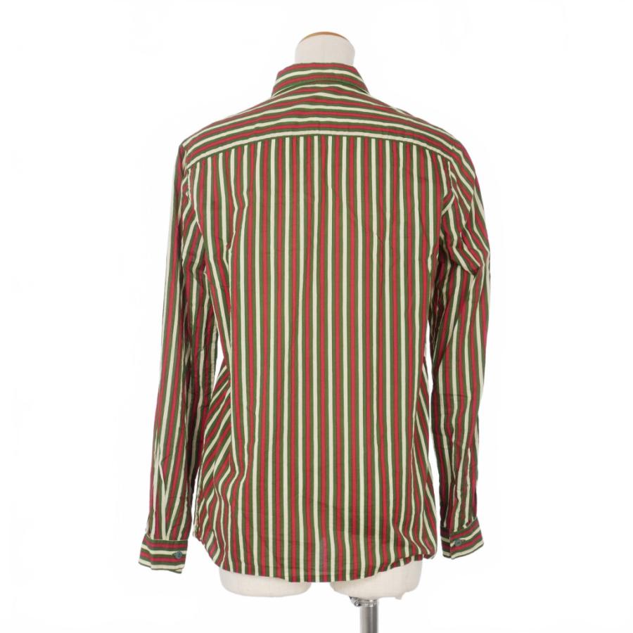 GUCCI（グッチ） ヴィンテージ ストライプ シャツ ブラウス 長袖