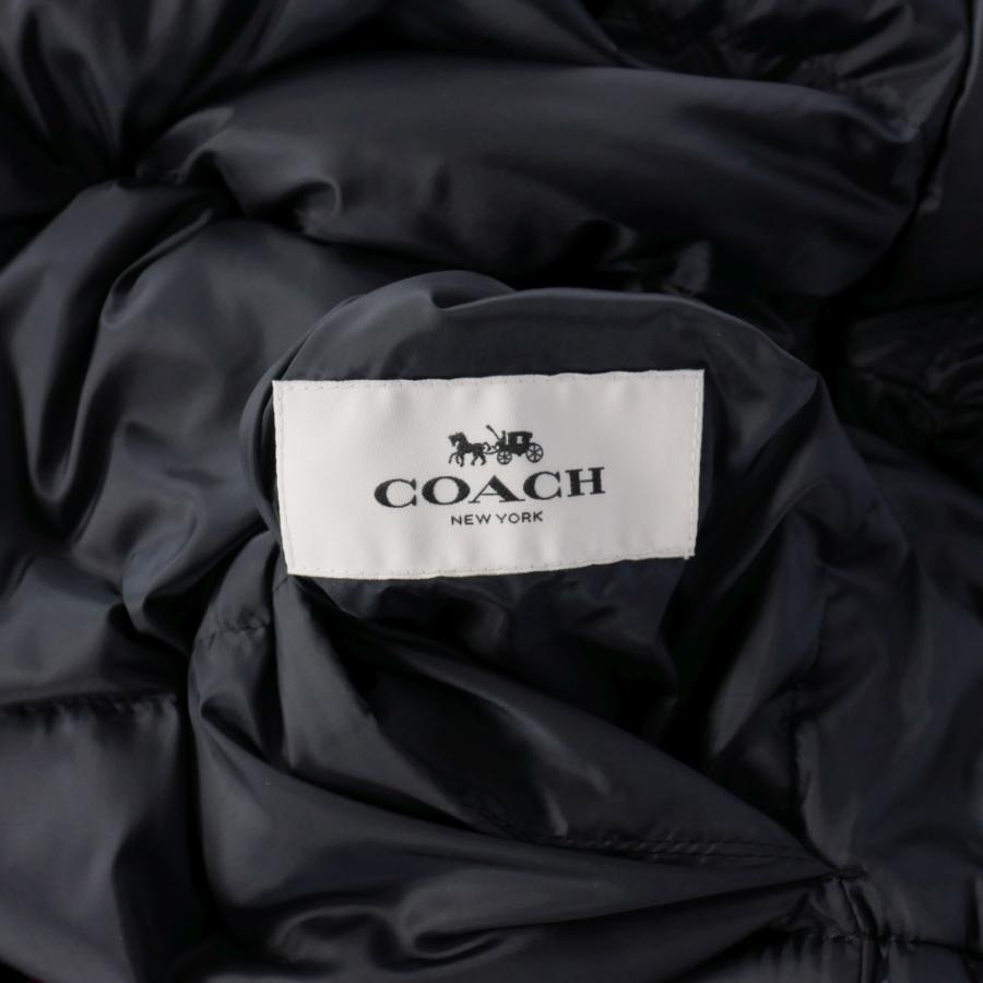 COACH（コーチ） ダウンジャケット フード付き リバーシブル 赤