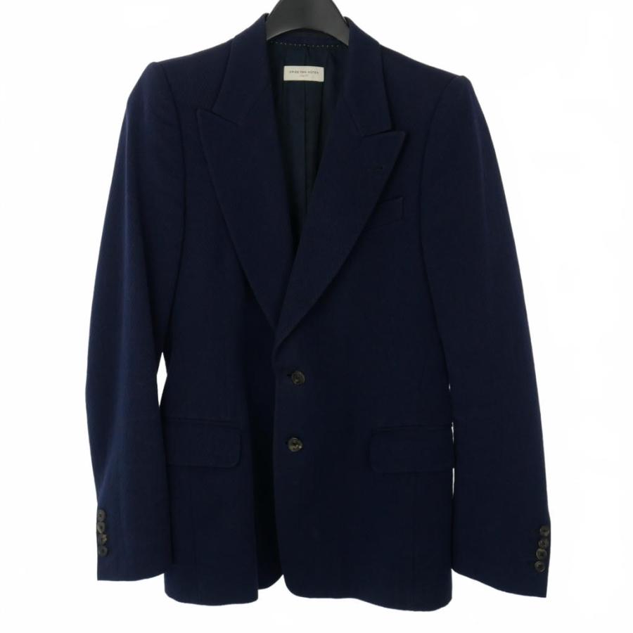ドリスヴァンノッテン DRIES VAN NOTEN ピークドラペル ジャガード 