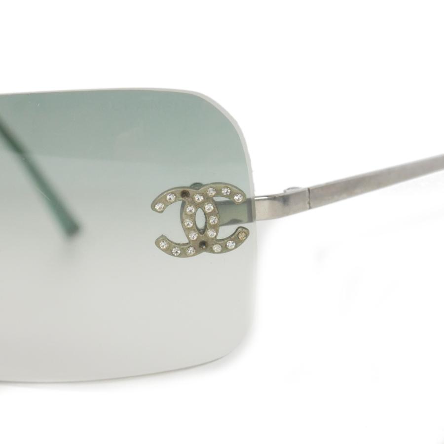 CHANEL ココマーク サングラス ラインストーン ココマーク 4017D CHANEL（シャネル） ラインストーン ココマーク サングラス グリーン