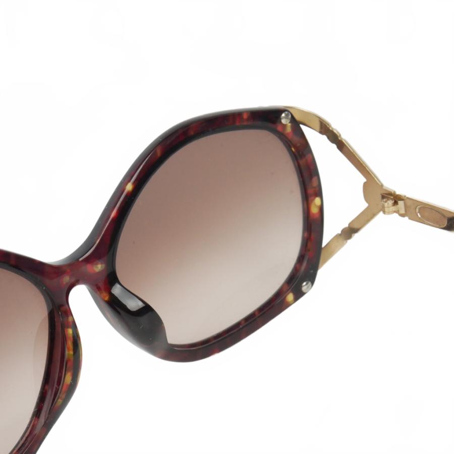 レディース 美品 ヴィンテージ 調 Dior サングラス パープル ゴールド