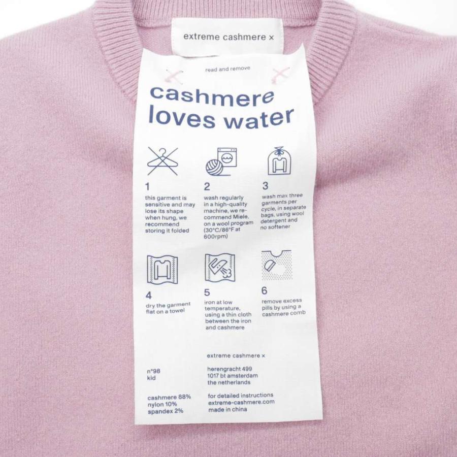未使用品 エクストリームカシミヤ extreme cashmere クルーネック
