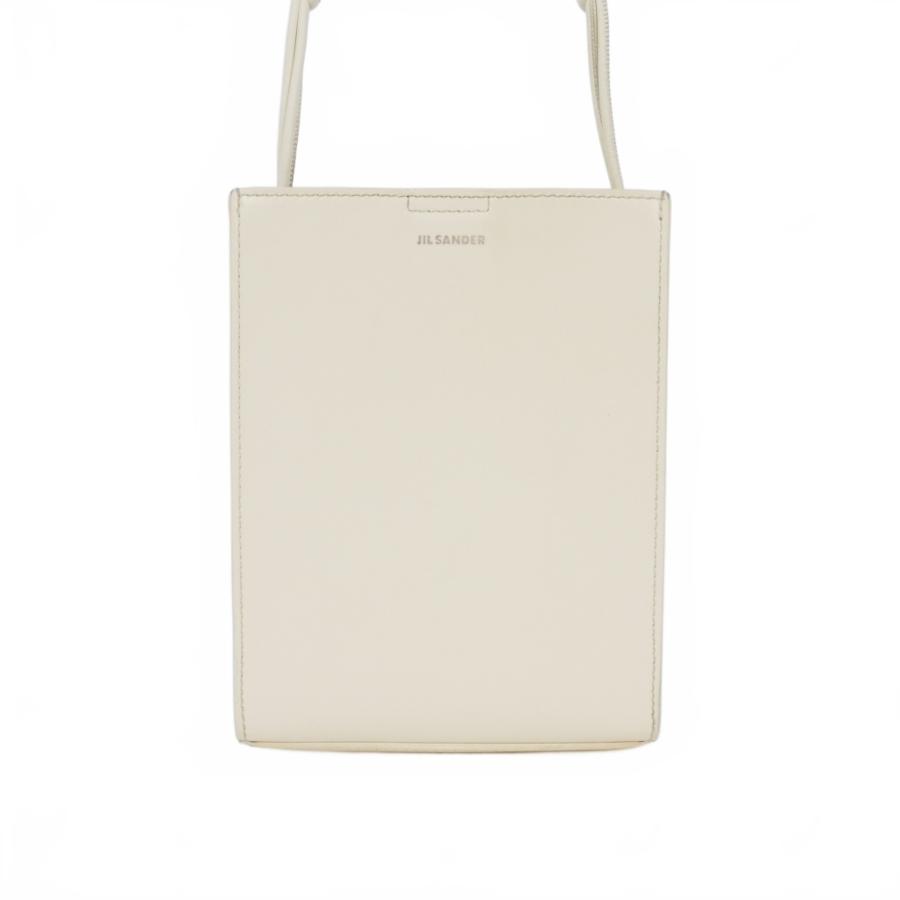 ジルサンダー JIL SANDER TANGLE タングル ショルダーバッグ バッグ レザー レディース ホワイト系 【中古】 JIL SANDER（ジルサンダー） ショルダーバッグ TANGLE タングル SM