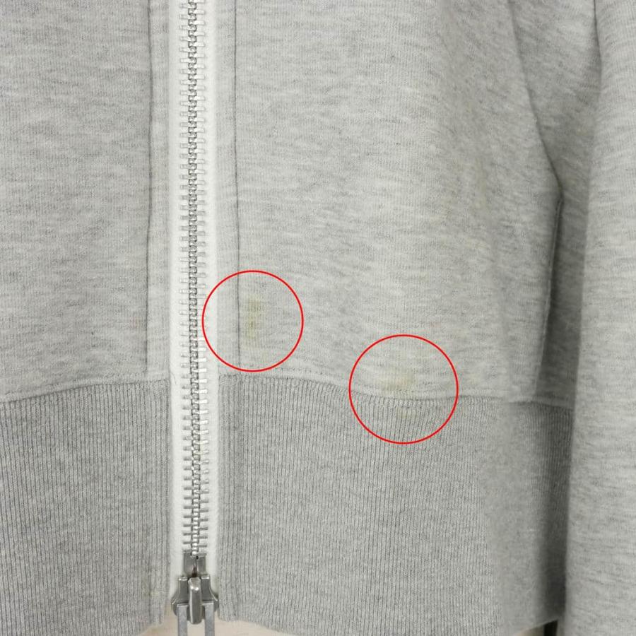 サカイ sacai 22aw ジップパーカー フーディー ロングスリーブ 1