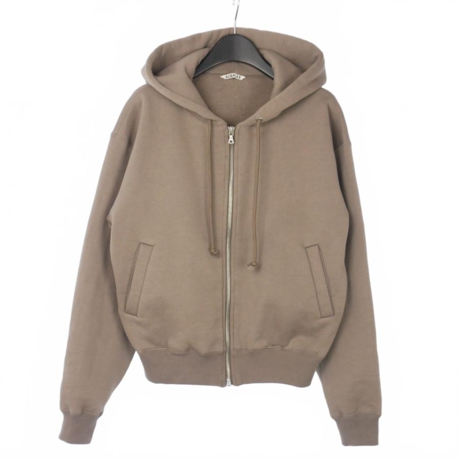 トップス AURALEE SMOOTH SOFT SWEAT ZIP PARKA オーラリー AURALEE SMOOTH SOFT SWEAT ZIP PARKA スムーズソフト