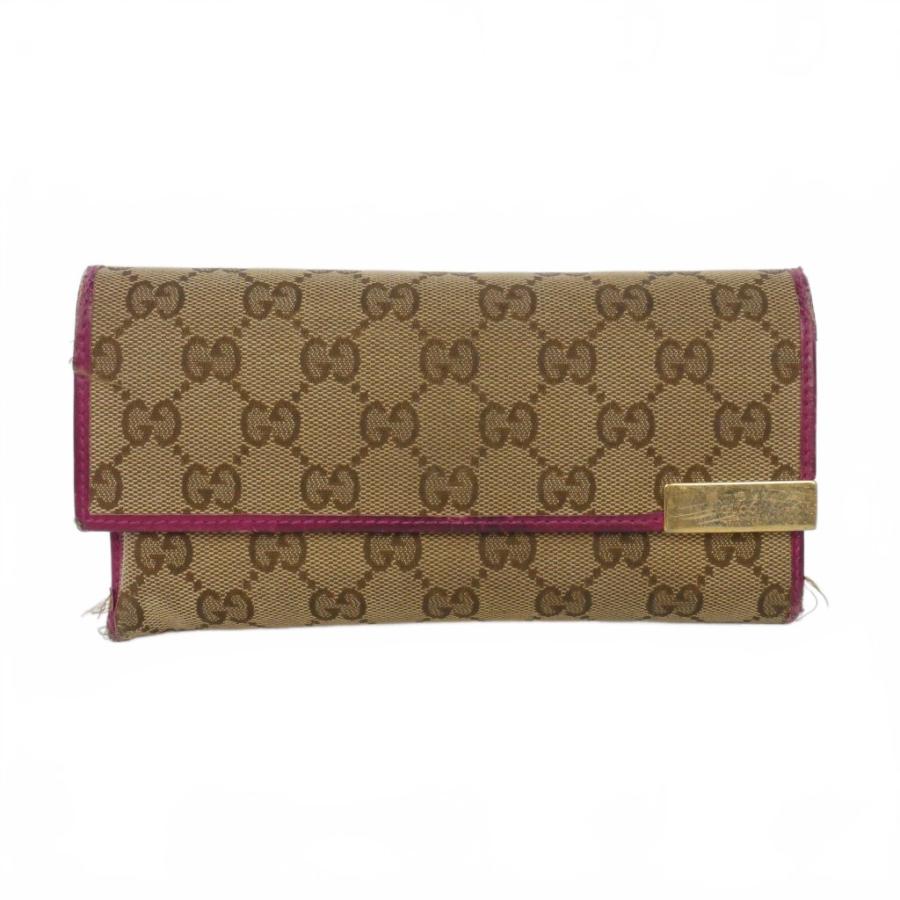 GUCCI（グッチ） GUCCI GGキャンバス 長財布 ロングウォレット 