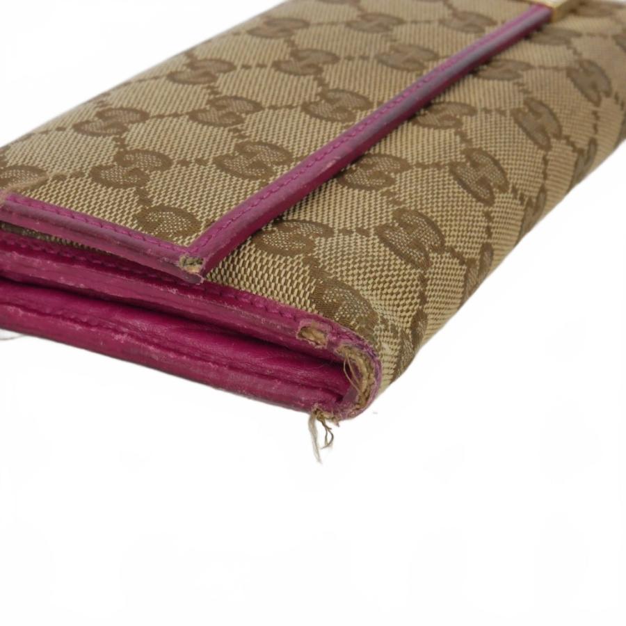 GUCCI（グッチ） GUCCI GGキャンバス 長財布 ロングウォレット