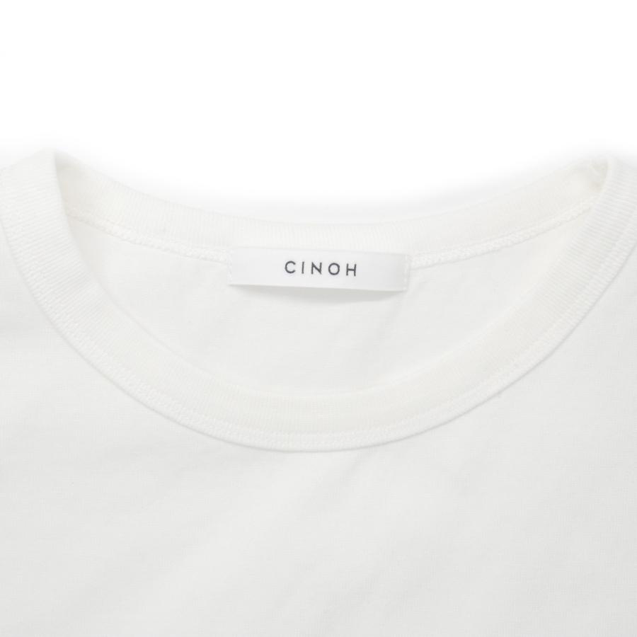 チノ CINOH ノースリーブカットソー タンクトップ アシンメトリー