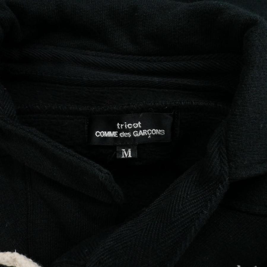 tricot COMME des GARÇONS 黒スウェット トリココムデギャルソン tricot COMME des GARCONS 19AW トグル付き