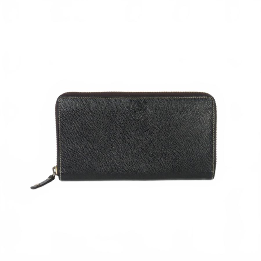 LOEWE（ロエベ） アナグラム レザー ジップアラウンドウォレット 長