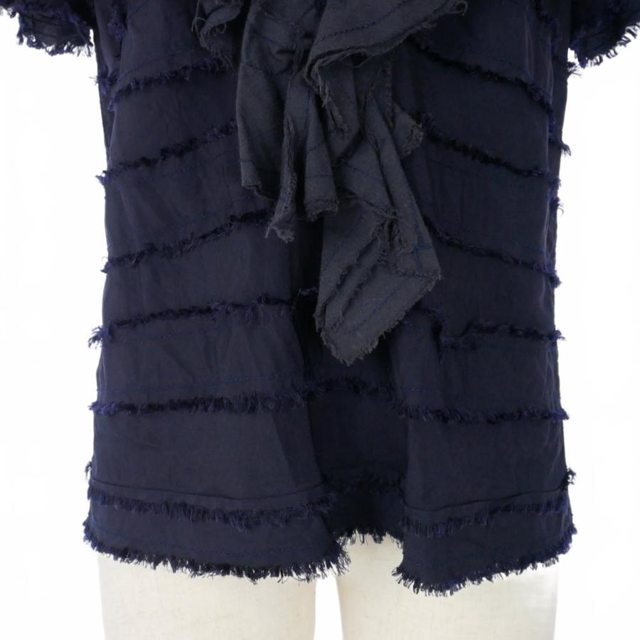 トリココムデギャルソン tricot COMME des GARCONS Vネック ブラウス 